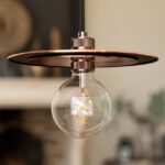 BAILEY - BAI Lampe suspension Set DIY Slim Abat-jour Or rosé Douille Grid E27 3M Câble Te - 143877 – Image 4