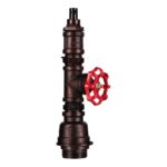BAILEY - BAI suspension Fire Hose Brown/Cuivre E27 1.3m Câble Textile Noir 2x0.75 +rosace - 141061