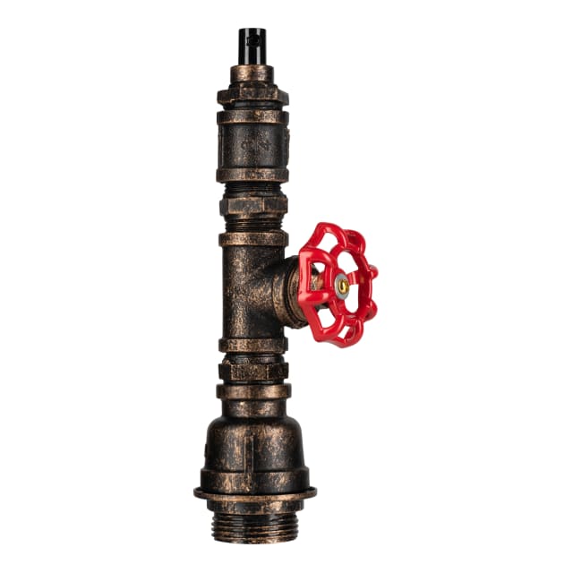 BAILEY - BAI suspension Fire Hose Noir/Or E27 1.3m Câble Textile Noir 2x0.75 +rosace - 141060 BAILEY - BAI suspension Fire Hose Noir/Or E27 1.3m Câble Textile Noir 2x0.75 +rosace - 141060