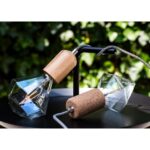 BAILEY - BAI suspension Lima E27 Bois 1.5M Câble Noir/Blanc 2x0.75 Rosace Argent 60W - 141481 – Image 4