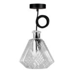 BAILEY - Crystal Pendant Jim E27 Glass 1.5M - 142461