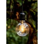 BAILEY - Outdoor Pendant E27 Black 3M with plug IP44 - 143003 – Image 4
