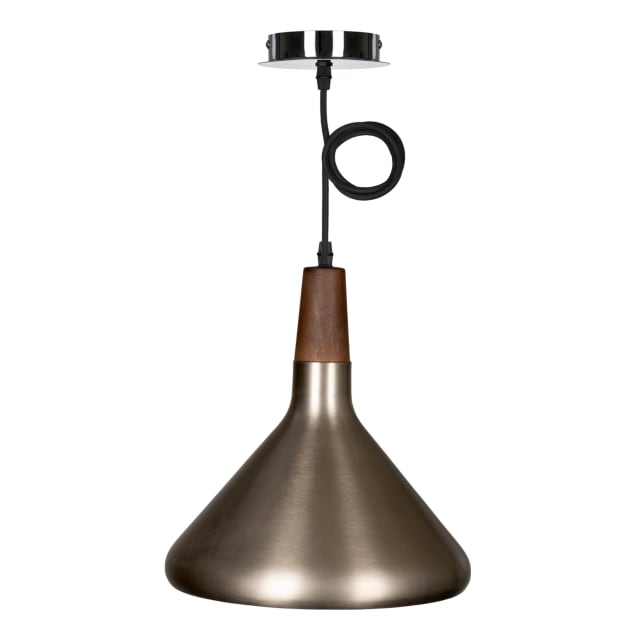 BAILEY - Pendant Paris M E27 Champagne Alu 1.5M - 142266 BAILEY - Pendant Paris M E27 Champagne Alu 1.5M - 142266