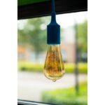 BAILEY - Silicone Pendant E27 Blue 1.5M - 141585 – Image 4