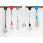 BAILEY - Silicone Pendant E27 Brown 1.5M - 141583 – Image 3