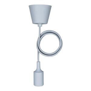 BAILEY - Silicone Pendant E27 Grey 1.5M - 141582