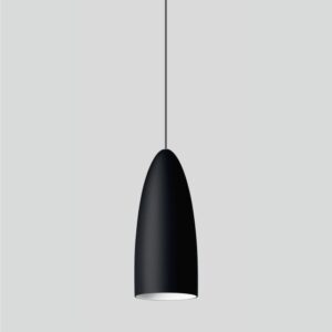 BEGA - Pendant luminaire for indoor black enamel 3000K incl 1xE27 LED lamp 12W 1400lm - 56253K3