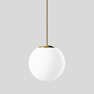 BEGA - Pendant luminaire indoor Brass 3000K incl 1xE27 LED lamp 12W 1400lm - 45727.4PK3