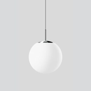 BEGA - Pendant luminaire indoor Chrome 3000K incl 1xE27 LED lamp 12W 1400lm - 45487.3K3