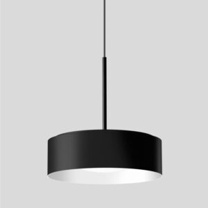 BEGA - Suspension 3000K noir satiné + blanc incl 2xE27 LED lamp 12W 1400lm - 51003.1K3