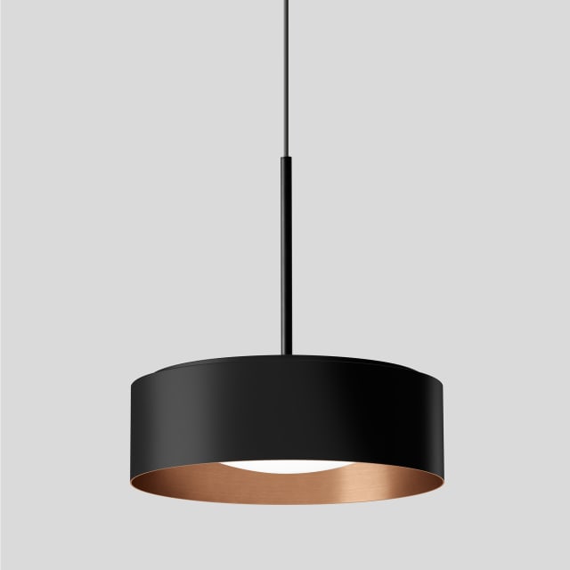 BEGA - Suspension 3000K noir satiné + cuivre mat incl 2xE27 LED lamp 12W 1400lm - 51003.6K3 BEGA - Suspension 3000K noir satiné + cuivre mat incl 2xE27 LED lamp 12W 1400lm - 51003.6K3