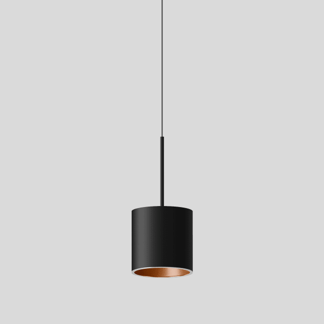 BEGA - Suspension LED 20W 3000K 1860lm noir satiné + cuivre mat DALI - 50988.6K3 BEGA - Suspension LED 20W 3000K 1860lm noir satiné + cuivre mat DALI - 50988.6K3