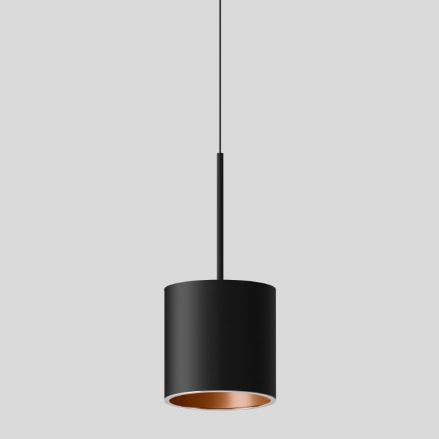 BEGA - Suspension LED 20W 3000K 1860lm noir satiné + cuivre mat DALI - 50989.6K3 BEGA - Suspension LED 20W 3000K 1860lm noir satiné + cuivre mat DALI - 50989.6K3