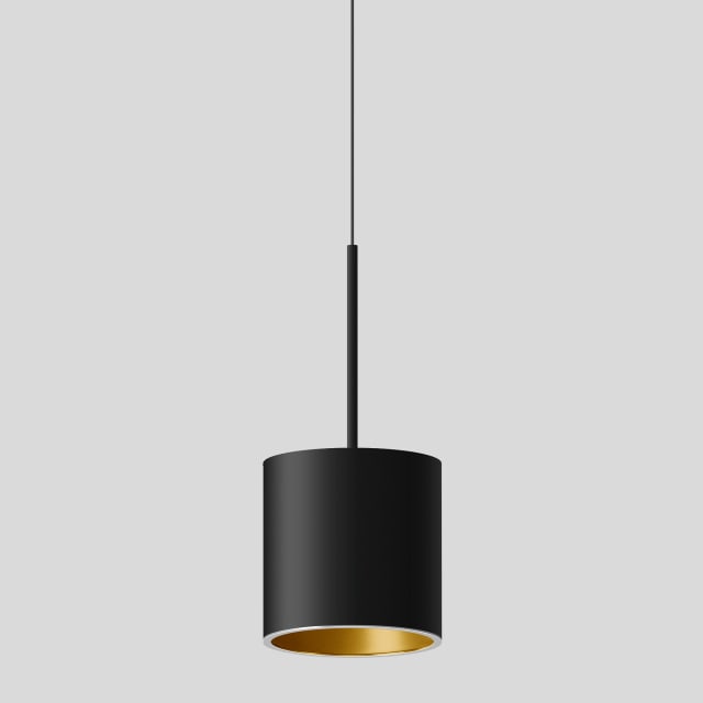 BEGA - Suspension LED 20W 3000K 1860lm noir satiné + laiton mat DALI - 50989.4K3 BEGA - Suspension LED 20W 3000K 1860lm noir satiné + laiton mat DALI - 50989.4K3