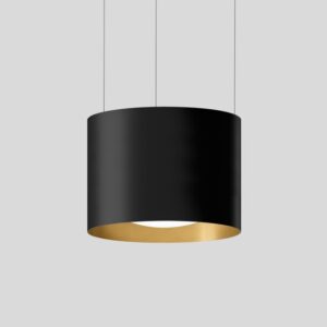 BEGA - Suspension LED 26.7W 3000K 1860lm noir+laiton - 50739.4K3