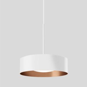 BEGA - Suspension LED 30W 3000K 2200lm blanc satiné + cuivre mat DALI - 51005.6K3