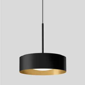 BEGA - Suspension LED 30W 3000K 2200lm noir satiné + laiton mat DALI - 51001.4K3