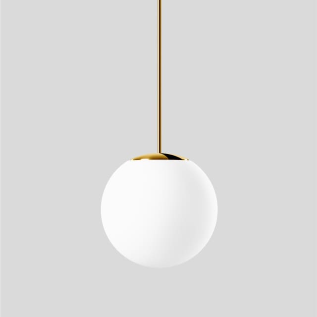 BEGA - Suspension LED 39.5W 3000K 3949lm verre opale laiton - 50826.4K3 BEGA - Suspension LED 39.5W 3000K 3949lm verre opale laiton - 50826.4K3