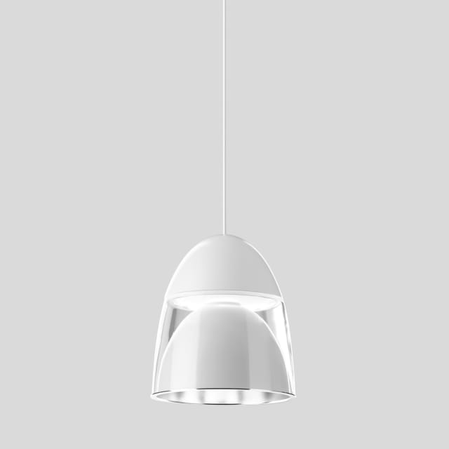 BEGA - Suspension LED 42W 3000K 3540lm verre clair DALI IP20 blanc - 56581.1K3 BEGA - Suspension LED 42W 3000K 3540lm verre clair DALI IP20 blanc - 56581.1K3