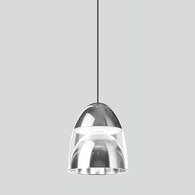 BEGA - Suspension LED 42W 4000K 3540lm verre clair DALI IP20 alu poli - 56581.3K4 BEGA - Suspension LED 42W 4000K 3540lm verre clair DALI IP20 alu poli - 56581.3K4