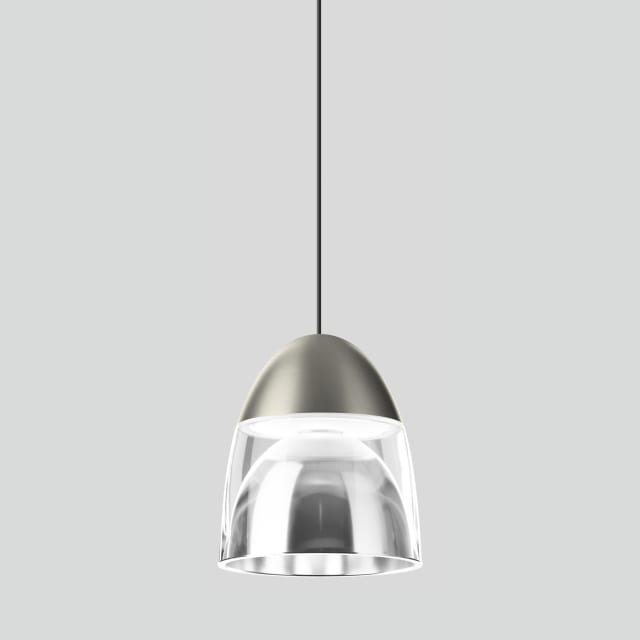 BEGA - Suspension LED 42W 4000K 3540lm verre clair DALI IP20 inox - 56581.2K4 BEGA - Suspension LED 42W 4000K 3540lm verre clair DALI IP20 inox - 56581.2K4
