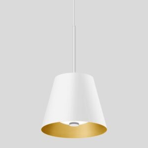 BEGA - Suspension LED 48W 3000K 2953lm blanc+laiton - 50759.4K3