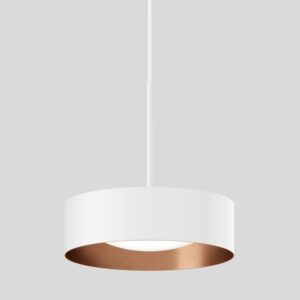 BEGA - Suspension LED 48W 3000K 3100lm blanc satiné + cuivre mat - 51006.6K3