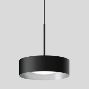 BEGA - Suspension LED 48W 3000K 3100lm noir satiné + alu mat DALI - 51002.2K3