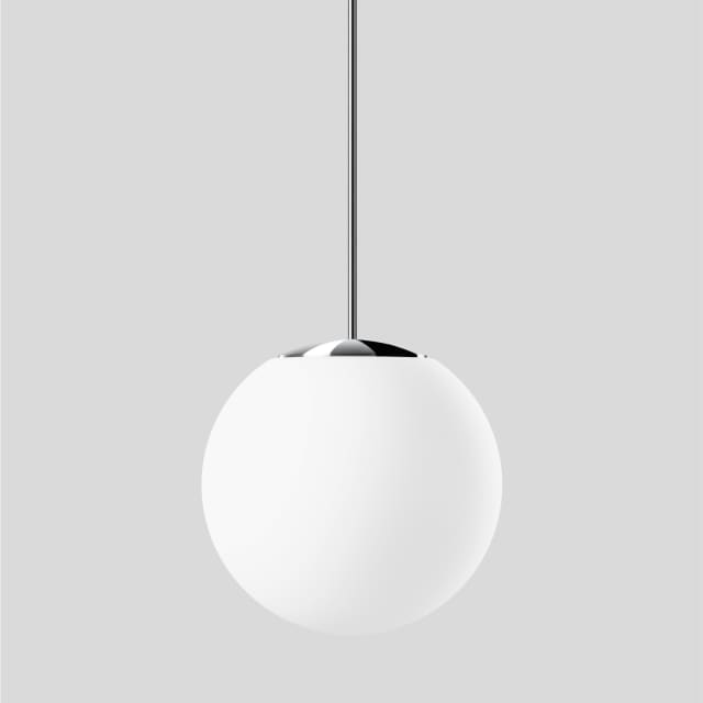 BEGA - Suspension LED 65W 3000K 7154lm verre opale chrome - 50828.3K3 BEGA - Suspension LED 65W 3000K 7154lm verre opale chrome - 50828.3K3