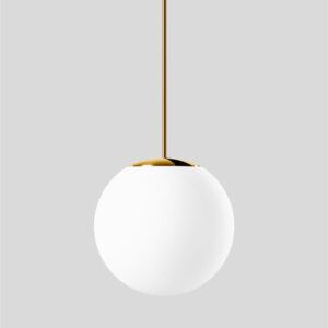 BEGA - Suspension LED 65W 4000K 7257lm verre opale laiton - 50828.4K4