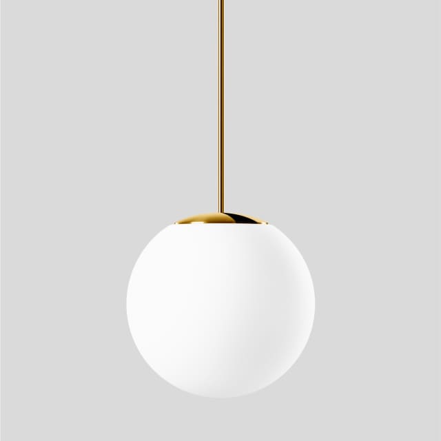 BEGA - Suspension LED 65W 4000K 7257lm verre opale laiton - 50828.4K4 BEGA - Suspension LED 65W 4000K 7257lm verre opale laiton - 50828.4K4