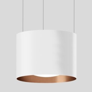 BEGA - Suspension LED 96W 3000K 6349lm blanc+cuivre - 50783.6K3