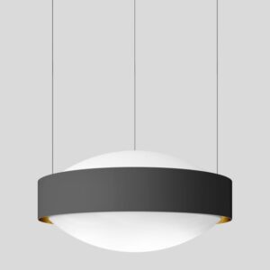 BEGA - Suspension LED 96W 3000K 7629lm noir+laiton - 50786.4K3
