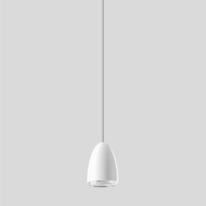 BEGA - Suspension LED 9W 3000K 220lm verre clair IP20 blanc - 56538.1K3