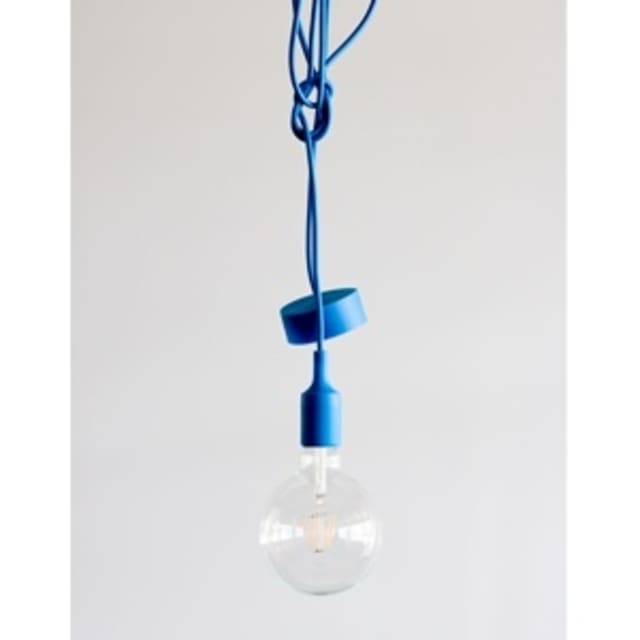 BELUCCA - PENDULA SILICON E27 bleu 2m blue cable (max60W) - BC PN1BE BELUCCA - PENDULA SILICON E27 bleu 2m blue cable (max60W) - BC PN1BE