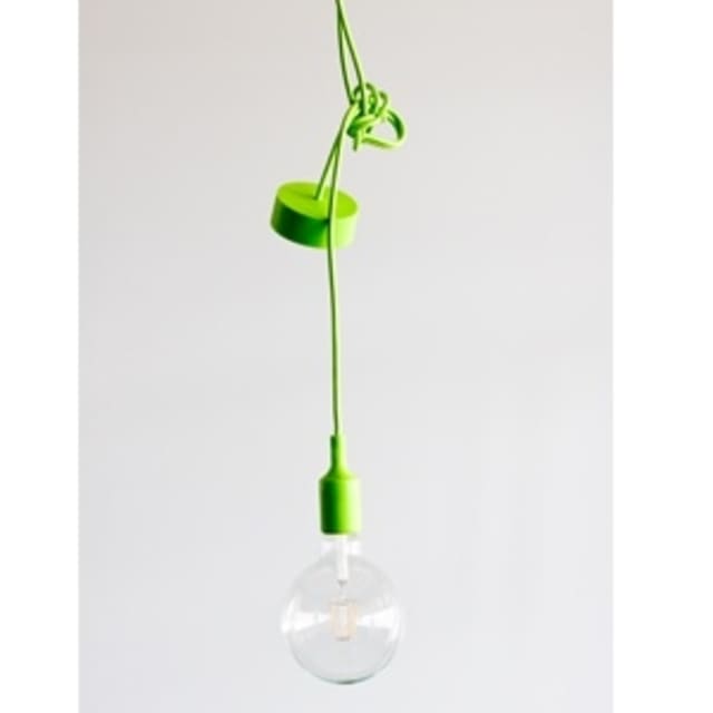 BELUCCA - PENDULA SILICON E27 vert 2m green cable (max60W) - BC PN1GN BELUCCA - PENDULA SILICON E27 vert 2m green cable (max60W) - BC PN1GN