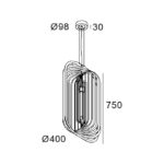 DELTA LIGHT - Soiree SC 4075 E27 B - 24011 0000 B – Image 2