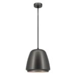 FANTASIA - BOBAN pendule - E27 - max 60W - acier - dia 250mm x 1485mm - gunmetal / blanc - 3432084