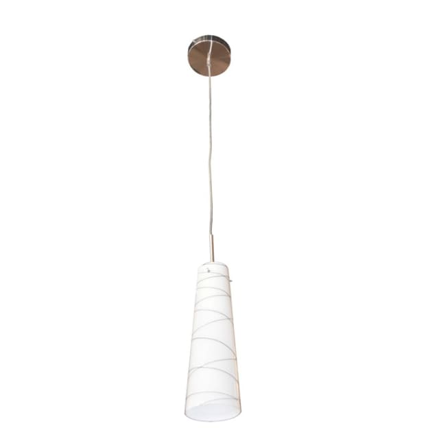 FANTASIA - GYLIA - 1x E27 - acier / verre - 83mm x 1200mm - acier brossé / verre blanc - 3410085 FANTASIA - GYLIA - 1x E27 - acier / verre - 83mm x 1200mm - acier brossé / verre blanc - 3410085