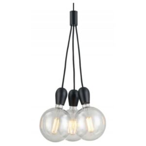 FANTASIA - KOBAR - 3x E27 - max 60W - dia 340mm x 2100mm - noir / noir - 3416231