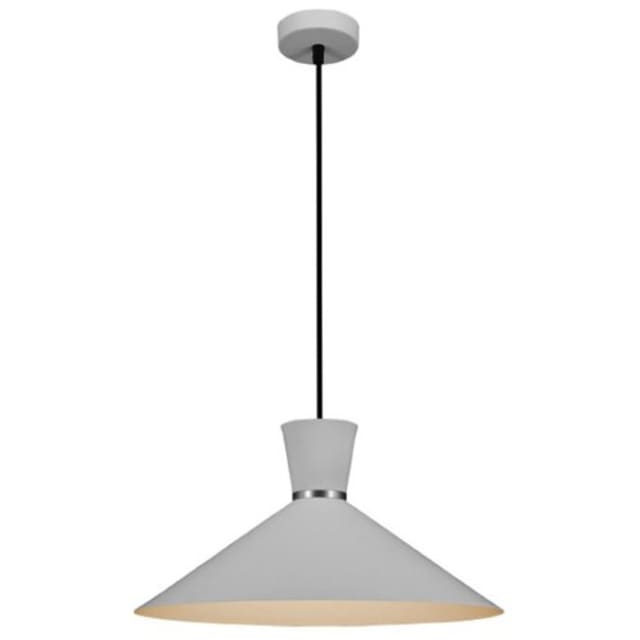 FANTASIA - KONO pendule - E27 - max 60W - acier - dia 395mm x 1440mm - blanc / blanc - 3432040 FANTASIA - KONO pendule - E27 - max 60W - acier - dia 395mm x 1440mm - blanc / blanc - 3432040