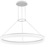 LEDS-C4 - Circ suspension LED 31W 3000K 2976 lm IP20 blanc mat - 00-0002-BW-M3