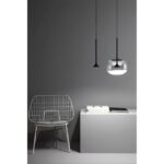 LEDS-C4 - Pendant Alive Single LED 6.9W 492lm 2700K Black - 00-6670-05-05 – Image 2
