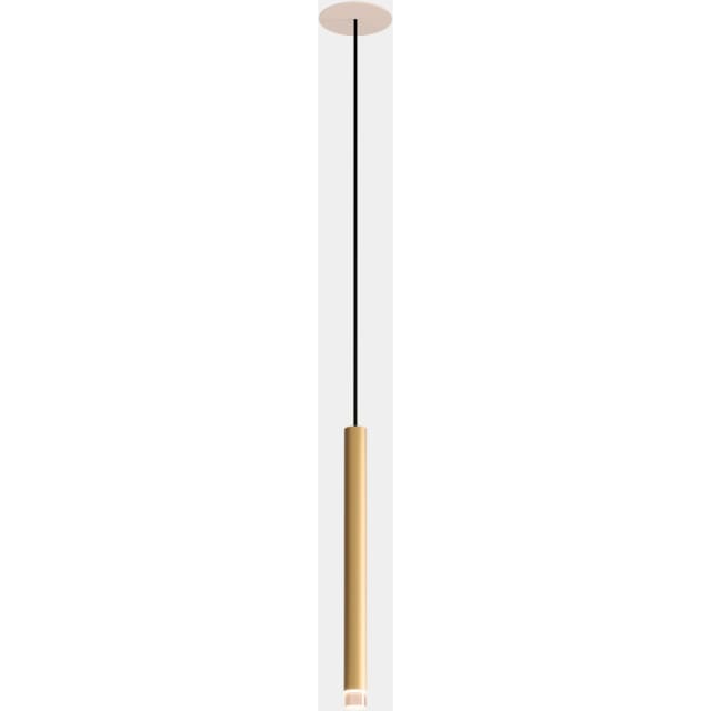 LEDS-C4 - Pendant Candle 1 Body Recessed LED 3.2W 169lm 2700K Gold - 00-6018-27-27 LEDS-C4 - Pendant Candle 1 Body Recessed LED 3.2W 169lm 2700K Gold - 00-6018-27-27