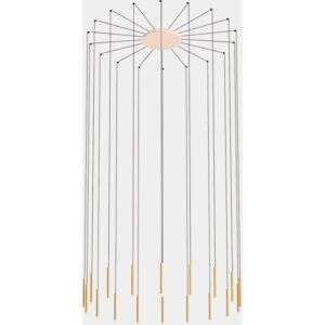 LEDS-C4 - Pendant Candle 18 Bodies LED 56.7W 3038lm 2700K DALI White - 00-6667-14-27