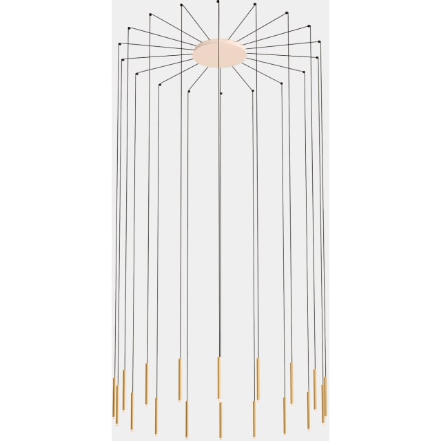 LEDS-C4 - Pendant Candle 18 Bodies LED 56.7W 3038lm 2700K DALI White - 00-6667-14-27 LEDS-C4 - Pendant Candle 18 Bodies LED 56.7W 3038lm 2700K DALI White - 00-6667-14-27