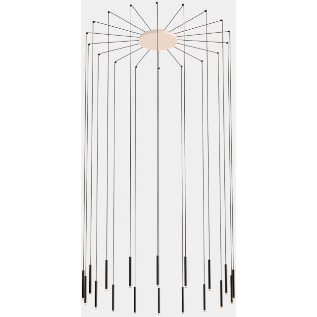 LEDS-C4 - Pendant Candle 18 Bodies LED 56.7W 3038lm 2700K DALI White - 00-6667-14-60 LEDS-C4 - Pendant Candle 18 Bodies LED 56.7W 3038lm 2700K DALI White - 00-6667-14-60
