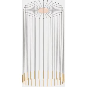 LEDS-C4 - Pendant Candle 30 Bodies LED 98.8W 5064lm 2700K 0-10V White - 00-6668-14-27