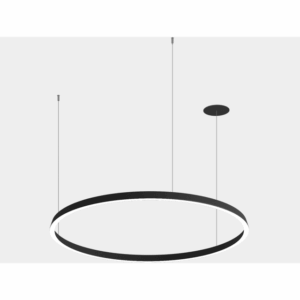 LEDS-C4 - Pendant Circular Downward ø1200 Recessed LED 63.5W 2825lm 3000K Black - CS5B-00W9AZOU05