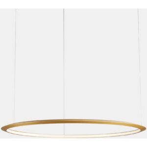 LEDS-C4 - Pendant Circular Inward ø1200 Recessed LED 63.5W 2106lm 2700K DALI Gold - CD5B-00V9AZDUEF